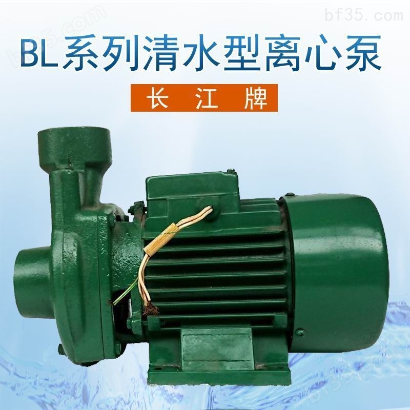 长江牌小型离心泵卧式抽水泵家用泵