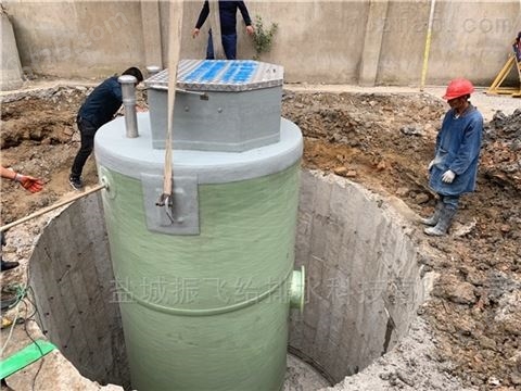 500M3/h立方每小时一体化污水提升泵站
